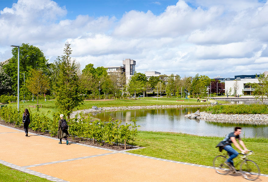 UCD Goes Global - With a huge urban campus and state-of-the-art facilities, University College Dublin welcomes hundreds of international students each year.