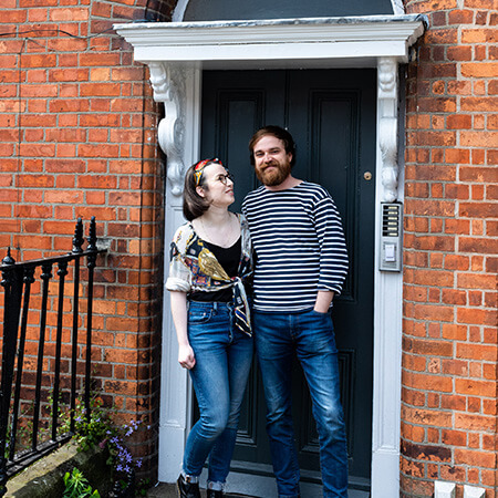 Doors Closed, Hearts Open - Katie Kavanagh, a Dublin photographer, has been taking Doortraits of her neighbours at their doors and raising funds for cancer.
