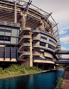 The Canal end at Croke Park