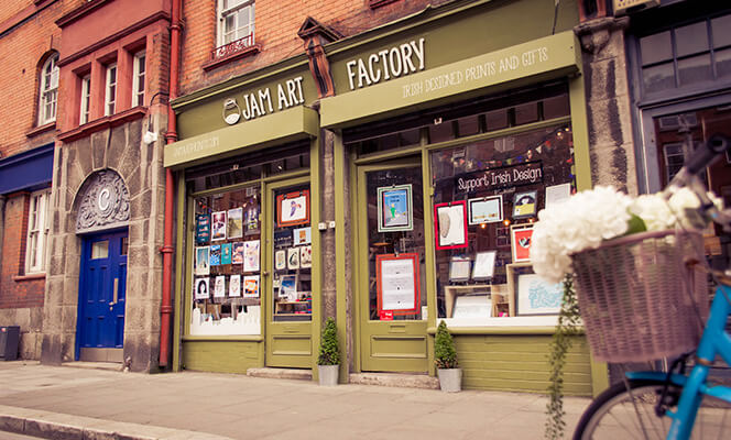 Jam Art Factory on Patrick Street