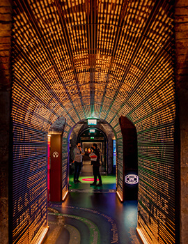 Corridor in EPIC museum