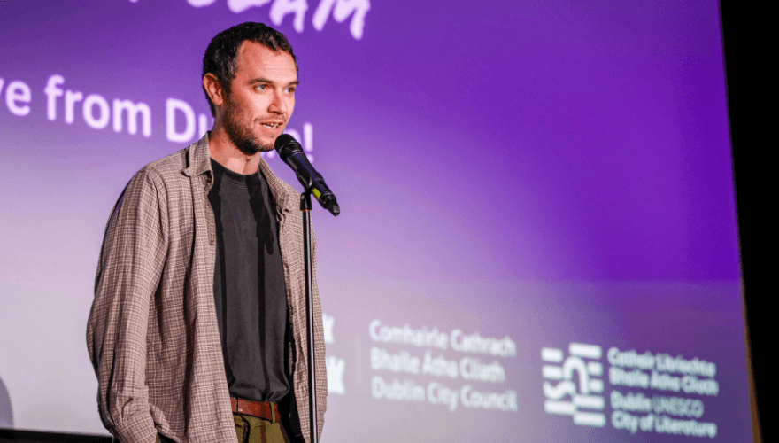 Cormac MacGearailt at Slamovision 2025