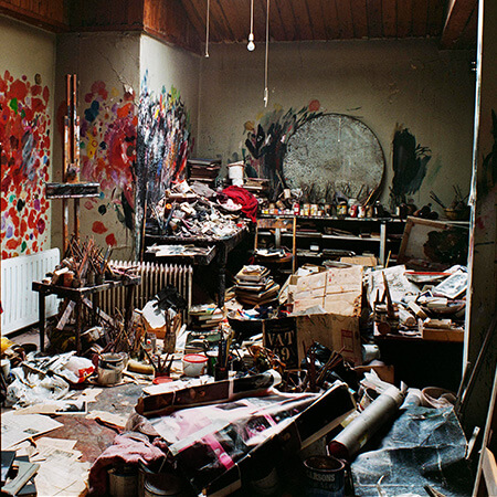 Francis Bacon's Studio.