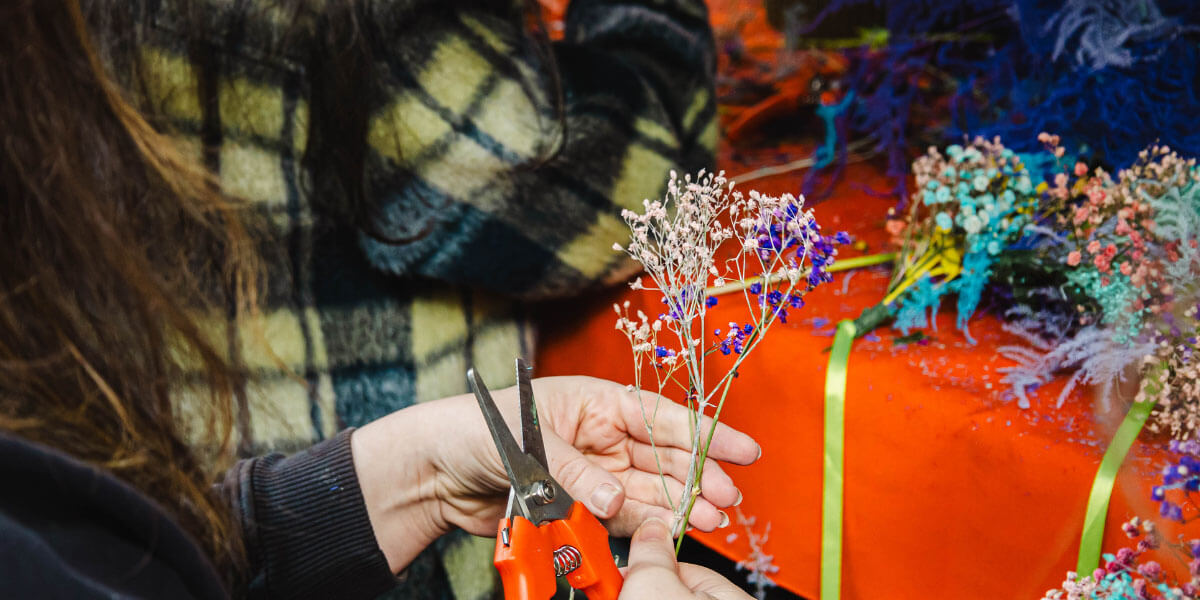 Imbolc Fair: Spring Wreaths Workshop with Flowerpop
