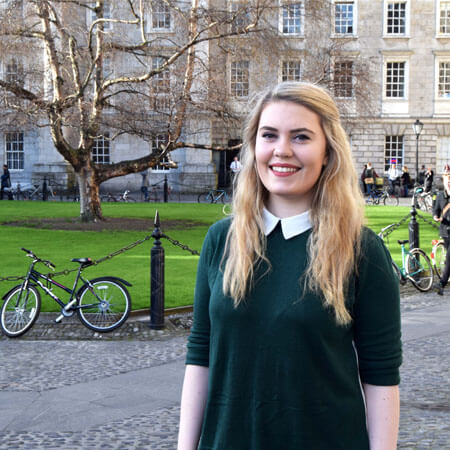 The Third Level: Life at Trinity Medical - Medicine in Trinity College Dublin is known as one of the most difficult courses to get into in Ireland. Image: Aisling Hickey, Trinity medicine student.