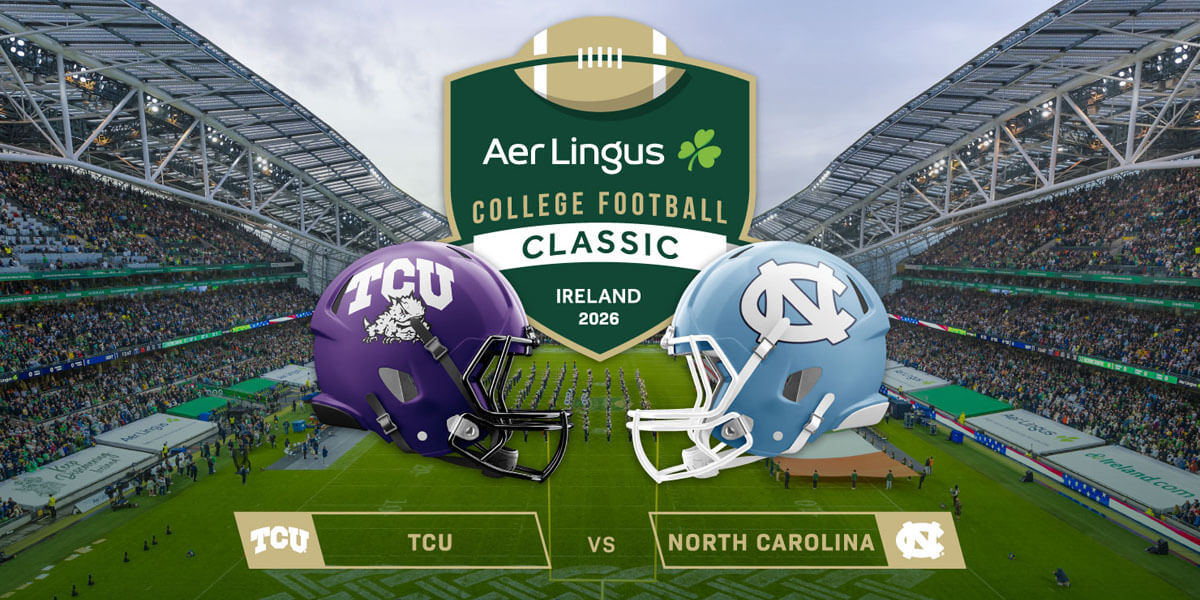Aer Lingus College Football Classic – TCU Horned Frogs vs North Carolina Tar Heels