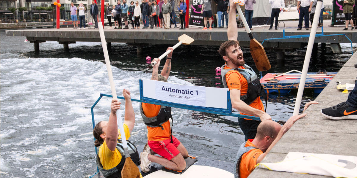 Depaul Raft Race Against Homelessness