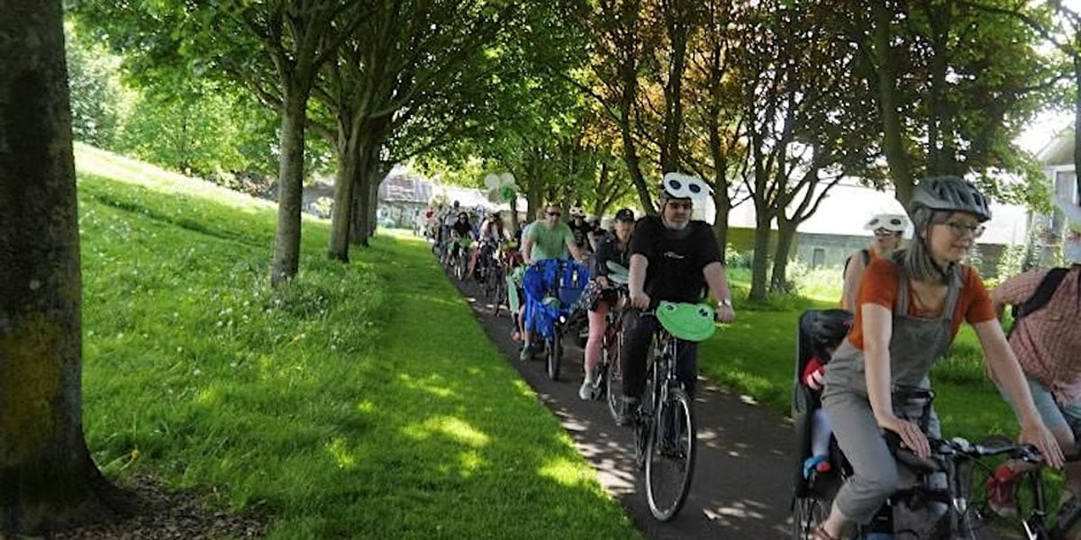 Donaghmede Park Family Cycle for Bike Week