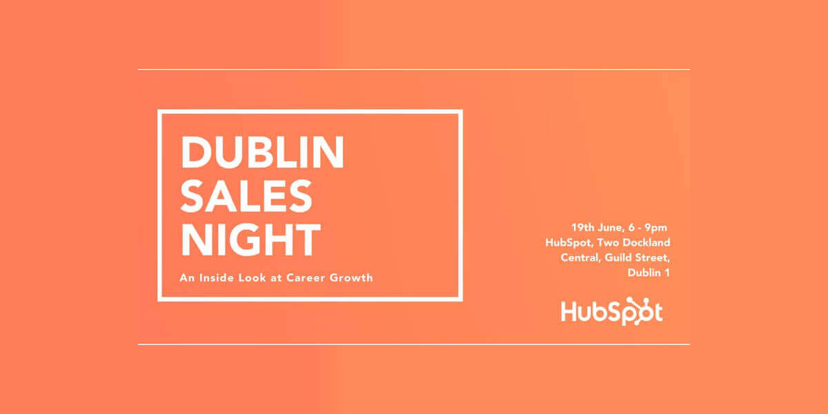 Dublin Sales Night: An Inside Look at Career Growth