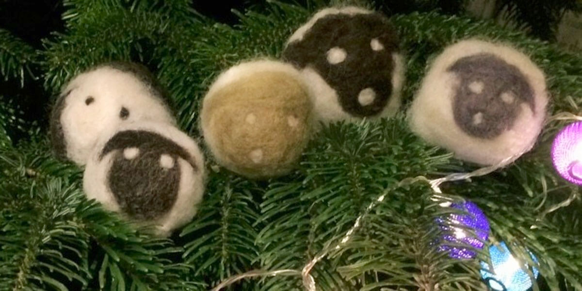 Felted Sheep and Mini-Advent Wreath Workshop