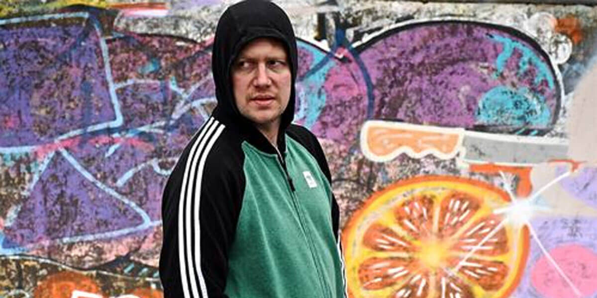 Howie The Rookie, by Mark O'Rowe, starring Fintan Kelly; a startlingly beautiful version brought to Axis Ballymun by Stagemad Theatre Company. September 6th, 2019.