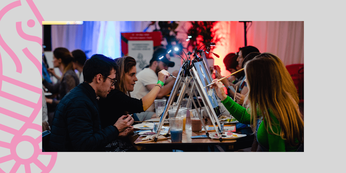 Wine & Design on National Drawing Day