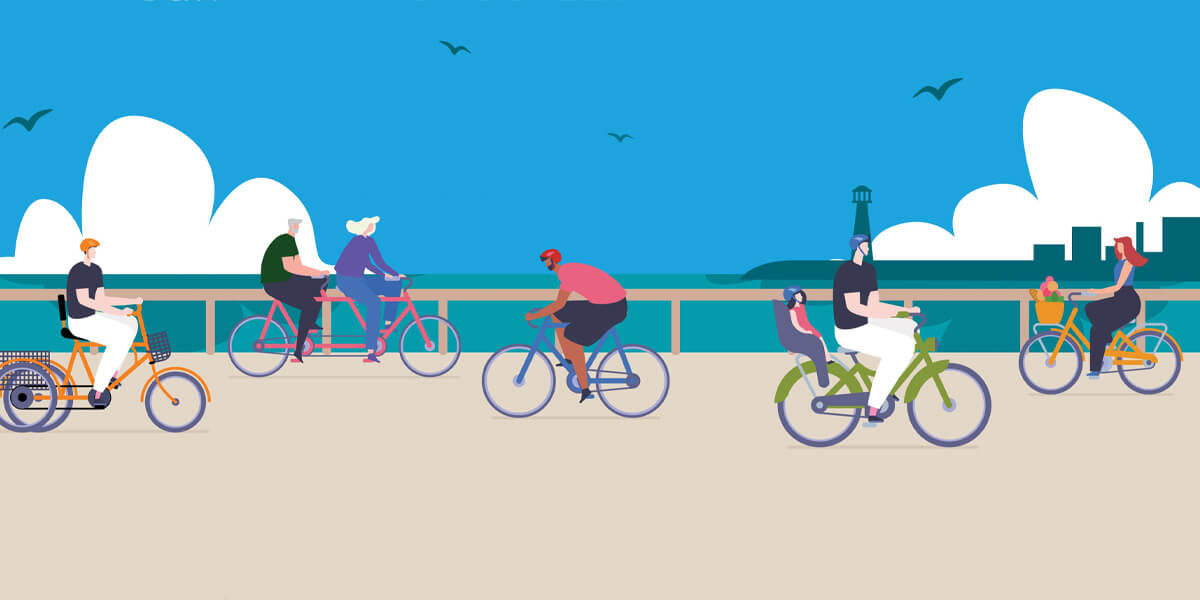 6Km Coastal Cycle: National Bike Week