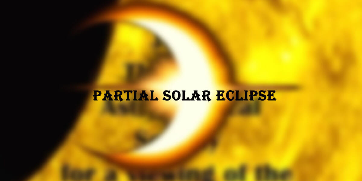 Viewing of Partial Solar Eclipse