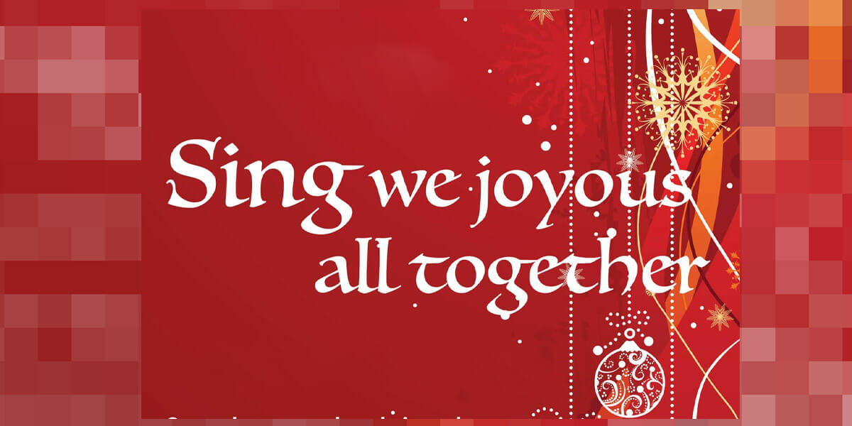 Sing we joyous all together by The Dublin Bach Singers