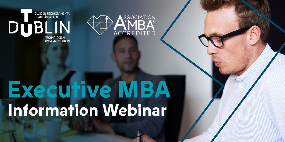 TU Dublin Executive MBA Information Webinar